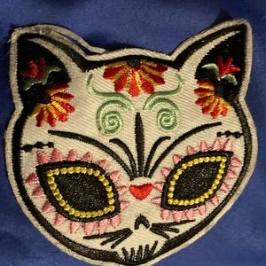 Cool kittt iron on patch